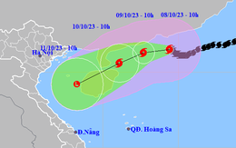 Bão số 4 đi lệch lên phía bắc, bắt đầu suy yếu