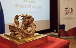 Ấn vàng Hoàng đế chi bảo chính thức về bộ sưu tập tư nhân ở Việt Nam