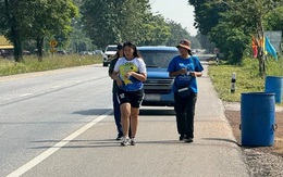 Chạy bộ 20km sau khi 'được' ly hôn chồng