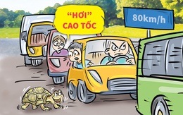 Đường 'hơi' cao tốc khiến tài xế ức chế