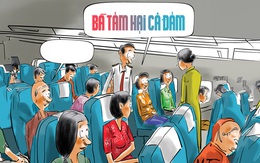 Chuyến bay bất ổn: Bà tám hại cả đám!