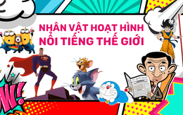 Những nhân vật hoạt hình nổi tiếng trên thế giới