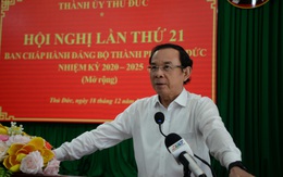 Bí thư Nguyễn Văn Nên: Hạ tầng TP Thủ Đức dang dở, người đứng đầu phải tìm cách tháo gỡ