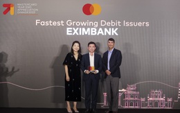 Eximbank đạt Giải thưởng ‘Fastest Growing Debit Issuers’ từ Mastercard