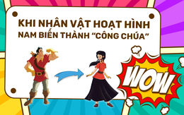 Các nhân vật hoạt hình phản diện của Disney sẽ trông như thế nào nếu họ 'chuyển giới'