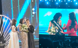 Đỗ Lan Anh làm rớt vương miện, bị trao nhầm sash trên sân khấu Miss Earth