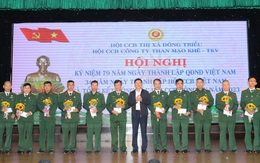 Hội Cựu chiến binh Công ty than Mạo Khê tổng kết công tác hội năm 2023