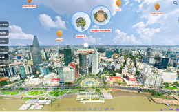 Mở Map 3D/360 tìm điểm vui chơi, gọi Tổng đài 1022 gợi ý món ăn ngon