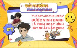 'The Boy and The Heron' của Miyazaki được vinh danh là phim hoạt hình hay nhất năm 2023