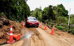 Điện vùng thiên tai tạm thời khôi phục nhờ xe điện