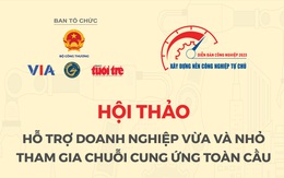 Tham dự Hội thảo: Hỗ trợ doanh nghiệp vừa và nhỏ tham gia chuỗi cung ứng toàn cầu