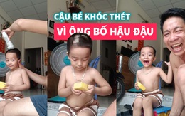 Cậu bé khóc thét vì ông bố hậu đậu nhất năm 2023