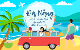 Infographic: Du lịch biển dịp lễ 30-4 và 1-5 ở Đà Nẵng có gì?