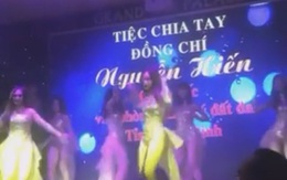 Thực hư màn 'múa mát mẻ' trong tiệc chia tay giám đốc văn phòng đăng ký đất đai