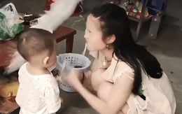 Bé gái hú hồn khi nhờ dì mở giùm hộp sữa