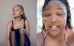 Ariana Grande đăng ảnh 'ca sĩ ngoại cỡ' Lizzo để đáp trả về cơ thể siêu mỏng