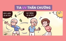 Người đàn ông khắc chế 'tia UV thần chưởng'