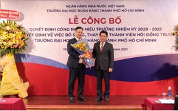 Trường đại học Ngân hàng TP.HCM có hiệu trưởng mới