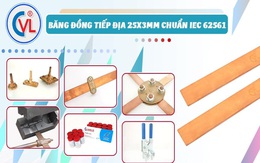 Vì sao băng đồng tiếp địa 3 x 25 mm CVL được ưa chuộng?