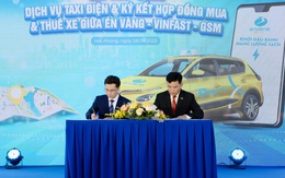 Én Vàng ra mắt taxi điện đầu tiên tại Hải Phòng