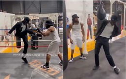 Chàng trai tập boxing, tennis theo phong cách nhảy Michael Jackson