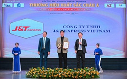 J&T Express lần thứ 2 liên tiếp đạt giải Thương hiệu xuất sắc Châu Á