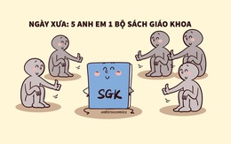 Sách giáo khoa xưa và nay