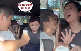 Chồng bí mật tặng quà cho vợ khiến người xem cũng hạnh phúc lây