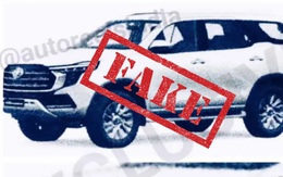 Ảnh Toyota Fortuner đời mới là giả