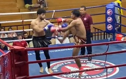 Võ sĩ giả vờ bắt tay để đánh lén bị đối thủ hạ knock out