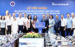 Sacombank ủng hộ 72.300 liều vắc-xin hướng tới trẻ em vùng núi