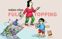 Cống thoát nước 'full topping'