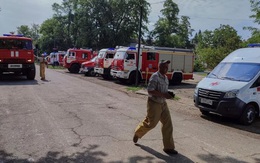 Cháy nhà kho gần dinh thự của Tổng thống Putin