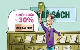 Sách giáo khoa gây sốc với mức chiết khấu 30%