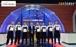 Top Chef tập 8: Tôm quý Việt ‘đọ dáng’ trên sứ cao cấp của Noritake