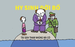 'Hy sinh đời bố' theo nguyên lý tảng băng trôi