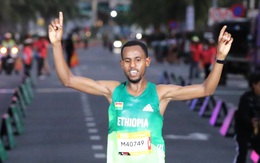 Hai vận động viên Ethiopia vô địch cự ly 42km Giải marathon quốc tế Đà Nẵng