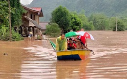 Lào: Lũ lụt và sạt lở đất gây nhiều thiệt hại nghiêm trọng
