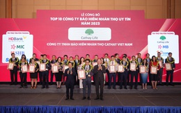 Cathay Life Viet Nam vào top 10 công ty bảo hiểm nhân thọ uy tín 2023