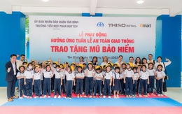 Thiso Retail trao 6.500 mũ bảo hiểm đạt chuẩn cho học sinh quận Gò Vấp và Tân Bình