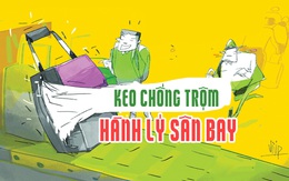 Tuyệt chiêu chống trộm hành lý ở sân bay