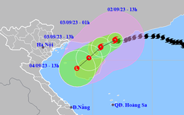 Bão số 3 hướng tới bán đảo Lôi Châu, tiếp tục suy yếu