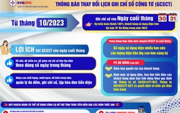 Điện lực Đà Nẵng ghi chỉ số điện vào ngày cuối tháng