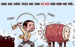 'Nức nở' đón năm học mới