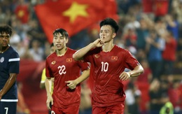 Thắng U23 Guam 6-0, U23 Việt Nam tạm dẫn đầu bảng C