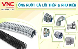 Ống ruột gà lõi thép Vietconduit được sử dụng nhiều tại các công trình xây dựng