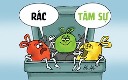 3 bịch rác tâm sự thầm kín