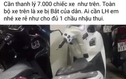 Vụ livestream bán 7.000 xe vi phạm: Công an quận 11 nói gì?