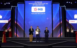 MB vào Top 13 Doanh nghiệp xuất sắc Việt Nam năm 2023