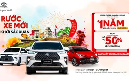 Toyota Việt Nam tung chương trình khuyến mại đầu năm